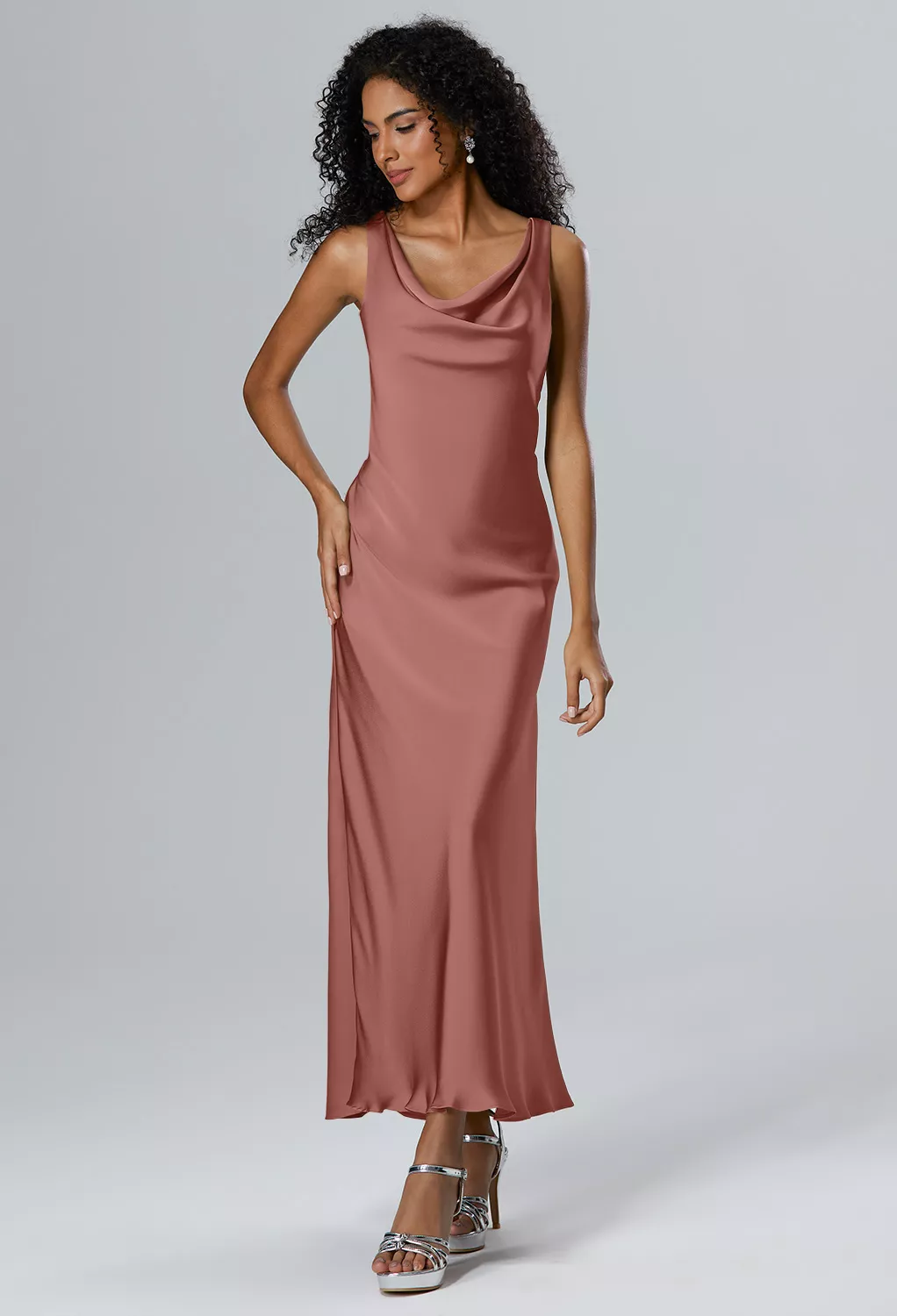 AW Ottilie Desert Rose  Spring Wedding Guest Dresses